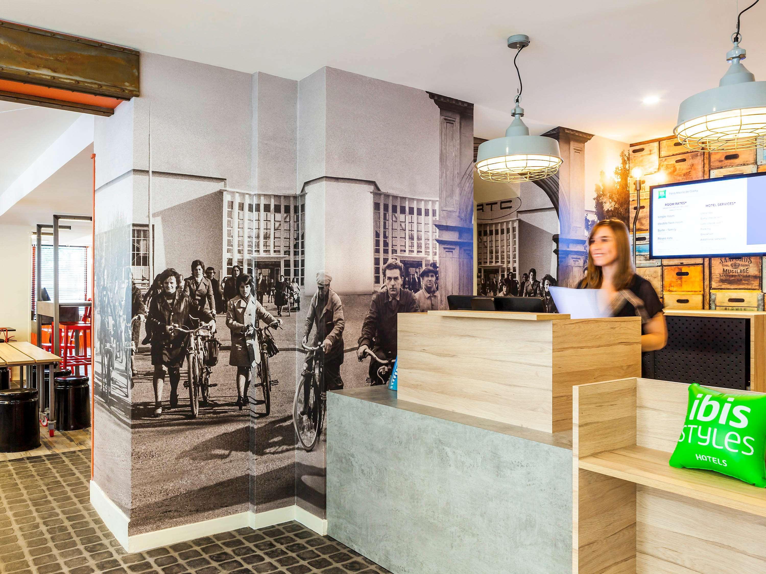 Ibis Styles Paris Mairie De Clichy Hotell Eksteriør bilde